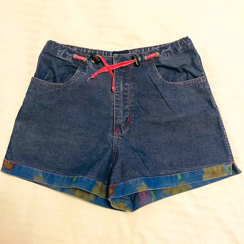 OCEAN PACIFIC Girls Denim Shorts. EUC. Size 16. - Picture 1 of 9